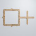thumbnail image 5 of Ekena Millwork 26 7/8"W x 15 3/8"H x 1/4"T Medium Carlisle Decorative Fretwork Wood Wall Panels, Red Oak, 5 of 13