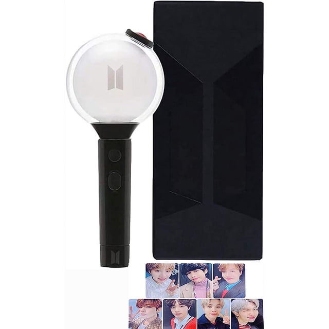 BTS Army Bomb Lightstick Ver 4 Map of The Soul 7 Special Edition: personaliza el color con la aplicación de conexión Bluetooth de concierto y luz (incluye 7 m