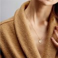 thumbnail image 6 of Turandoss Dainty 14K Gold Plated Layered Long Necklace Stack Set for Women Adjustable 3Pcs Choker Hammered Disc Pendant Chain Jewelry Trendy Personalized Birthday Gifts for Women, 6 of 7