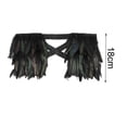 thumbnail image 3 of Artificial Feather Shawl Cape Feather Shrug Shawl for Gift Masquerade Party, 3 of 10