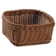 thumbnail image 5 of Cesta de almacenamiento organizadora de plástico tejida para frutas, bandeja decorativa para baño Medio, 5 of 9