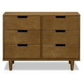 thumbnail image 2 of DaVinci Double 6-Drawer Child Dresser, Pine Walnut, 2 of 7