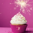 thumbnail image 6 of GranAroma Pink Sprinkles, Decorative, Cakes & Cupcakes Pink, 2.72 Ounce, 6 of 7
