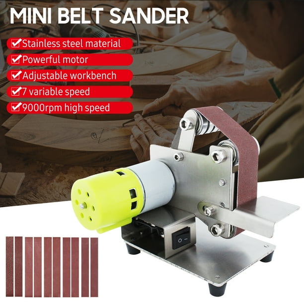 Metal belt clearance sanding machine