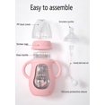 thumbnail image 3 of Newborn Glass Baby Silicone Straw Water Bottle Baby, 3 of 5