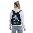 thumbnail image 4 of Undertale Sans Casual Daypack Student Satchel Lightweight Backpack Rucksack Fashion Printed School Bag, 4 of 9