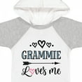 thumbnail image 4 of Inktastic Grammie Loves Me Arrow Childs Boys or Girls Baby Bodysuit, 4 of 5