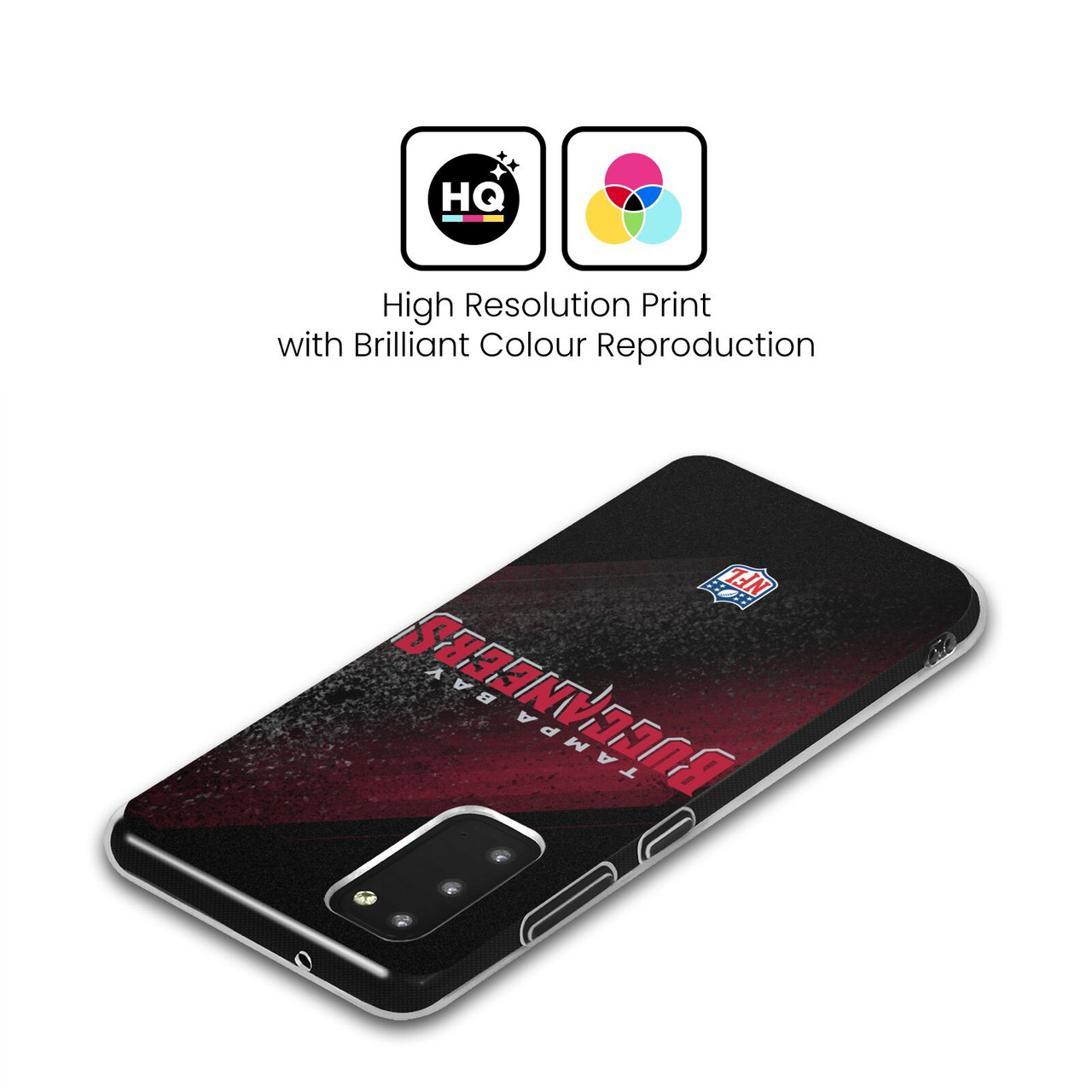 Head Case Designs NFL Tampa Bay Buccaneers Logo Blur Soft Gel Case for Samsung Galaxy S23 FE 5G