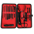 thumbnail image 1 of Set de manicura, kit de pedicura, cortaúñas, kit de aseo profesional, herramientas para uñas con lujoso estuche de viaje para hombres y mujeres, 1 of 5