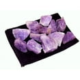 thumbnail image 3 of Zentron Crystal Collection: 1/2 Pound Rough Natural Amethyst Quartz Stones with Velvet Bag, 3 of 5