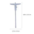 thumbnail image 2 of BESTYASH hand gauge ruler Depth Gauge Micrometer Silver Alloy Measuring Tool 1Pack, 2 of 5