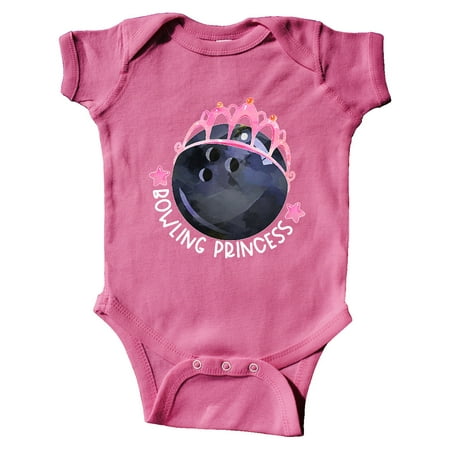 

Inktastic Bowling Princess- Tiara Gift Baby Girl Bodysuit