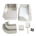 thumbnail image 2 of CAJA de de Gato Grande, Acero inoxidable SIN OLOR A PRUEBA DE FUGAS A PRUEBA DE FUGAS PARA GATOS GRANTES, 2 of 7