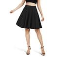 thumbnail image 2 of Falda midi Urban CoCo Versatile, elástica, acampanada, negra, 2 of 6