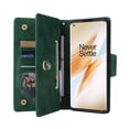 thumbnail image 2 of Étui pour OnePlus 8 Pro Portefeuille à Fermeture Éclair en Cuir Magnétique Porte-Cartes, 2 of 5