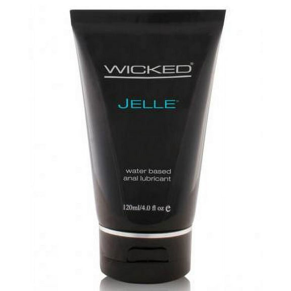 Wicked Sensual Care Collection Fragrance Free 4 oz Anal Gel Lubricant - Jelle - Waterbased