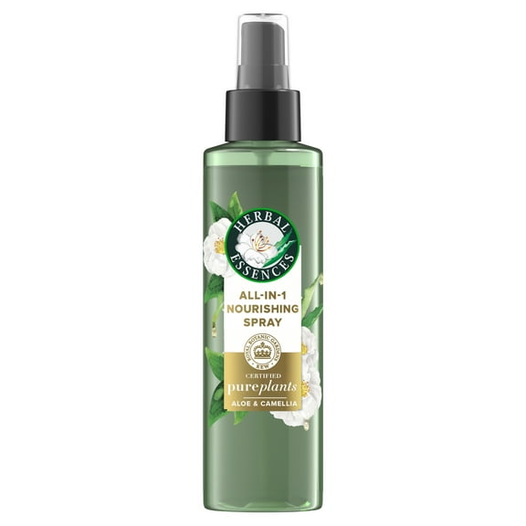 Herbal Essences All-in-1 Nourishing Spray, Certified Pure Plants, with Aloe and Camellia Flower Oil, 6 fl oz