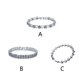 thumbnail image 5 of Qarigey de diamantes de imitación para mujer, eslabón de cadena, aniversario, fiesta de cumpleaños, boda, celebración nupcial, decoración, Ropa, zapatos y accesorios Miscelánea Tipo 1 Qarigey AP015184-01, 5 of 6