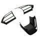 thumbnail image 3 of Embellecedor para volante de coche, marco negro brillante, repuesto para Yaris Cross Yaris Sienta Aqua, 3 uds., 3 of 12