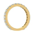 thumbnail image 2 of 1 Carat Diamond Wedding Band Ring in 10K Yellow Gold (Ring Size 8.5), 2 of 4