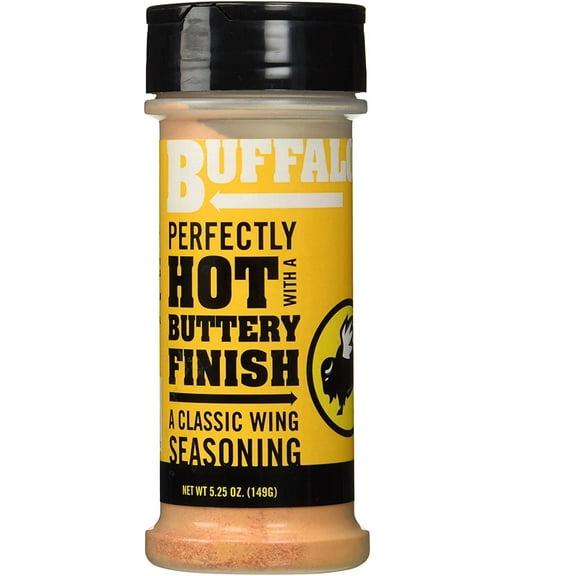 Buffalo Wild Wings Buffalo Seasoning- Classic Heat Seasoning with a Buttery Flavor