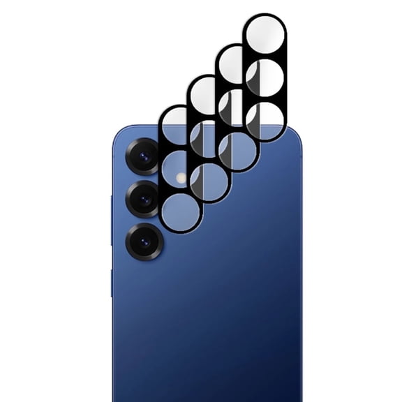 UZWZW (4 Pack) Tempered Glass Camera Lens Protector for Samsung Galaxy S25 Plus 5G (6.7 inch)