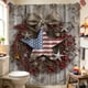thumbnail image 1 of Independence Day Holiday Party Celebration Shower Curtain Bathroom Partition Decoration Hanging Curtain, 1 of 6