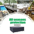 thumbnail image 7 of F&J Outdoors Waterproof Outdoor Table Cover 108"(W)×82"(D)×27.5"(H), 7 of 7