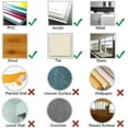 thumbnail image 4 of Paquete de 4 ganchos autoadhesivos para colgar, ganchos adhesivos de acero inoxidable inoxidable para cocina, baño, inodoro, armario, oficina, etc., 4 of 8