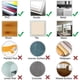 thumbnail image 4 of Ganchos autoadhesivos de acero inoxidable a prueba de óxido para cocinas, baños, armarios y más, paquete de 4, 4 of 8