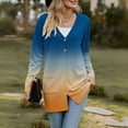thumbnail image 5 of Delayuji Women’s Long Cardigan Gradient Color Lightweight Soft Knit Cardigan For Women Long Sleeve Open Front Tops With Pockets Spring Trendy, 5 of 6