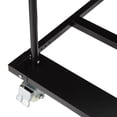 thumbnail image 6 of Kojooin Folding Table Cart, 1500 LBS Heavy Duty Drywall Cart Steel Panel Truck with Wheels, Chair Desk Trolley for Garage, Home, Office, Utility Tool Wagon for Handling Lumber, Mattress, 6 of 9