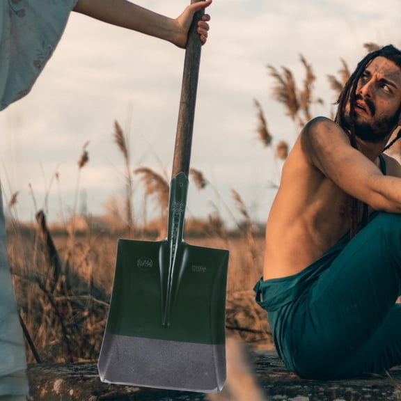 UPOUART Heavy Duty Wooden Handle Shovel Head For Garden Tool Garden Shovel Replacement Head