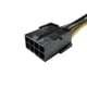 thumbnail image 4 of Convertidor de alta eficiencia 12v 8pin a dual 8pin6p + 2p) cables extensor Feliz Sencillez, 4 of 5