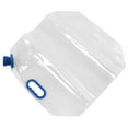 thumbnail image 1 of Pichet d'Eau Pliable, Réutilisable 15L Grand volume Pliable Sac Conteneur de Pichet d'Eau d'Urgence pour Voyage pour l'Urgence pour le Camping Randonnée Chasse Bleu, Blanc, 1 of 7