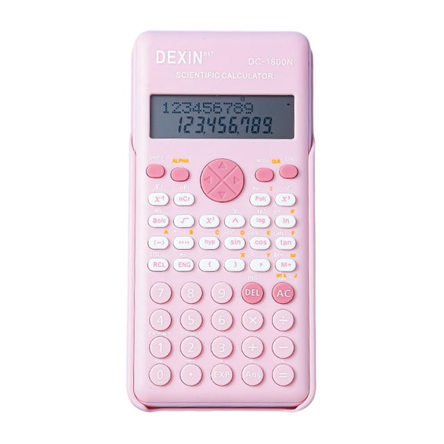 Calculators,With 240 Portable To 240 2 240 Carry Office Lcd Display 2 Lines Scientific Math Lines Lcd Middle Office Portable Ideal With To Carry Display Portable Carry 240