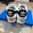 thumbnail image 4 of NEW Ad-id-as Originals Samoa White Black Men Unisex Casual Shoes Sneakers 675033, 4 of 6