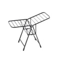 thumbnail image 2 of Tendedero plegable con ruedas de acero al carbono con estructura triangular de tubo cuadrado grueso de dos capas para dormitorio y balcón 14 metros gris, 2 of 9