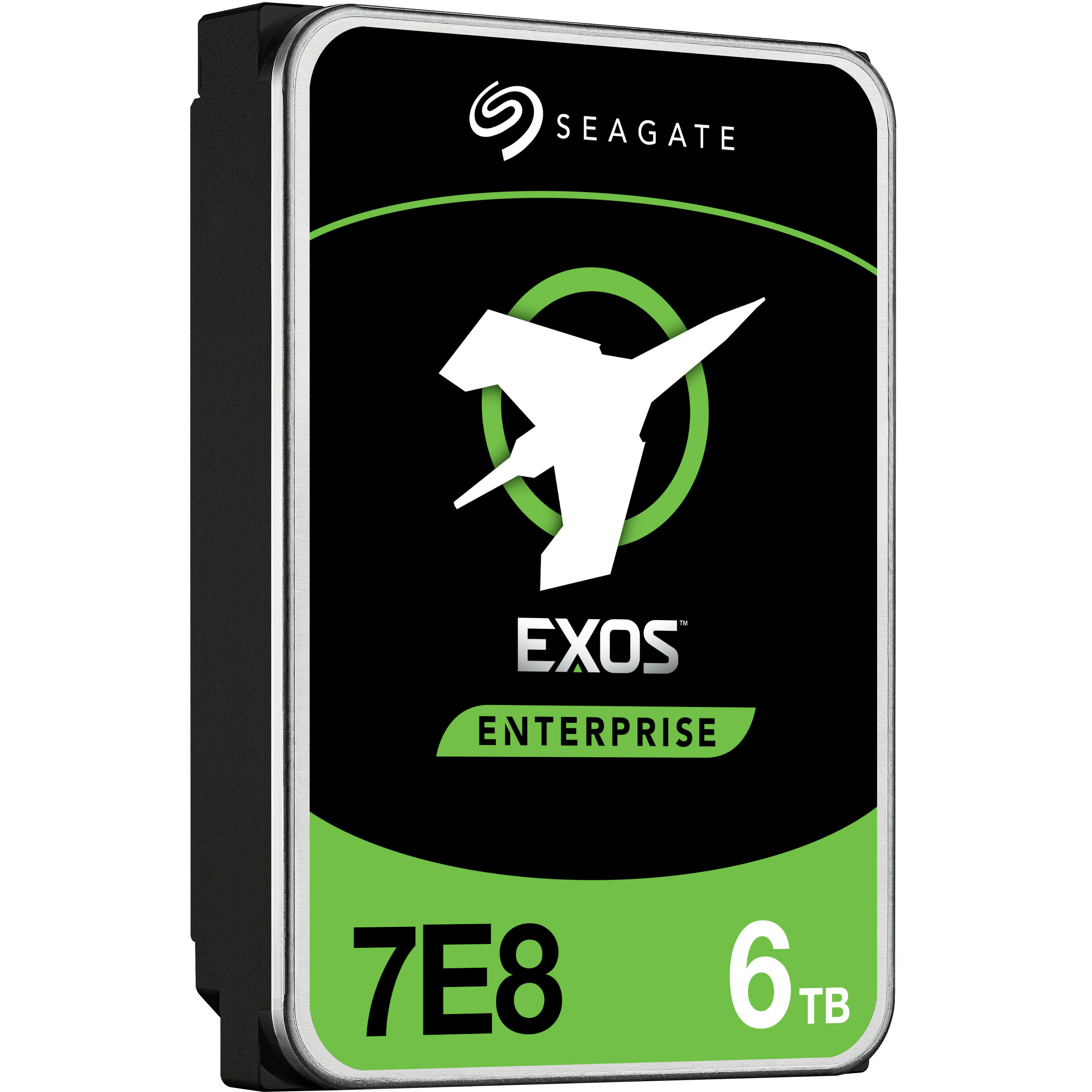 Seagate Exos 7E8 ST6000NM002A - Hard drive - 6 TB - internal - 3.5" - SATA 6Gb/s - 7200 rpm - buffer: 256 MB - image 3 of 4