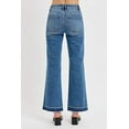 thumbnail image 2 of Risen Jeans - High Rise Ankle Straight Leg Jeans with Shadow Hem Detail (30" Inseam) - RDP5845, 2 of 7