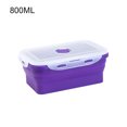 thumbnail image 3 of relayinert Stylish For Professionals On Go Compact Making Lightweight Sealed Preservation Box Microwave Lunch Box Office Lunch Box purple 800ml 1Set, 3 of 6