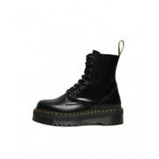 Dr. Martens Jadon Polished Smooth Combat Boots Black (Womens)
