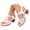 White, variant on Platform Wedge Sandals for Women Dressy Ankle Strap Open Toe Chunky Block Heels Hollow Out Orthopedic Vacation Summer Shoes White,5.5