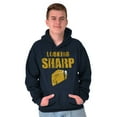 thumbnail image 3 of Looking Sharp cheddar Cheese Pun Gym Hoodie Sweatshirt Women Men Brisco Brands S, 3 of 6
