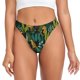 thumbnail image 1 of Balery Jungle Leopard Yellow Tangas de Algodón para Mujer con Estampado – Ropa Interior Sexy, Transpirable, G-string-XX-Large, 1 of 6