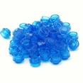 thumbnail image 2 of Platos redondos Building Blocks Feleph, 1000 unidades, azul transparente, 2 of 4