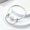 thumbnail image 5 of MULA 925 Sterling Silver Stopper Safety Chain for Bracelets Starry Moon Charms DIY Gifts for Women, 5 of 5