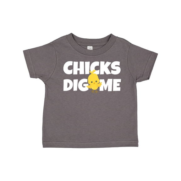 Inktastic Chicks Dig Me Boys Toddler T-Shirt