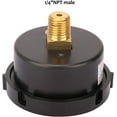 thumbnail image 5 of MEASUREMAN 2" Dry and Utility Pressure Gauge, Start and Clean Filter Pressure Gauge, Swimming Pool Filter Pressure Gauge, Spa, Aquarium, Water Pressure Gauge, 1/4"NPT Center Back Mount 0-60Psi/bar, 5 of 6