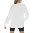 thumbnail image 5 of Women's Gameday Couture White Cincinnati Bearcats Midweight Oversized Long Sleeve T-Shirt, 5 of 5